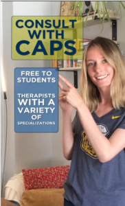 Consult with Caps: free to students.